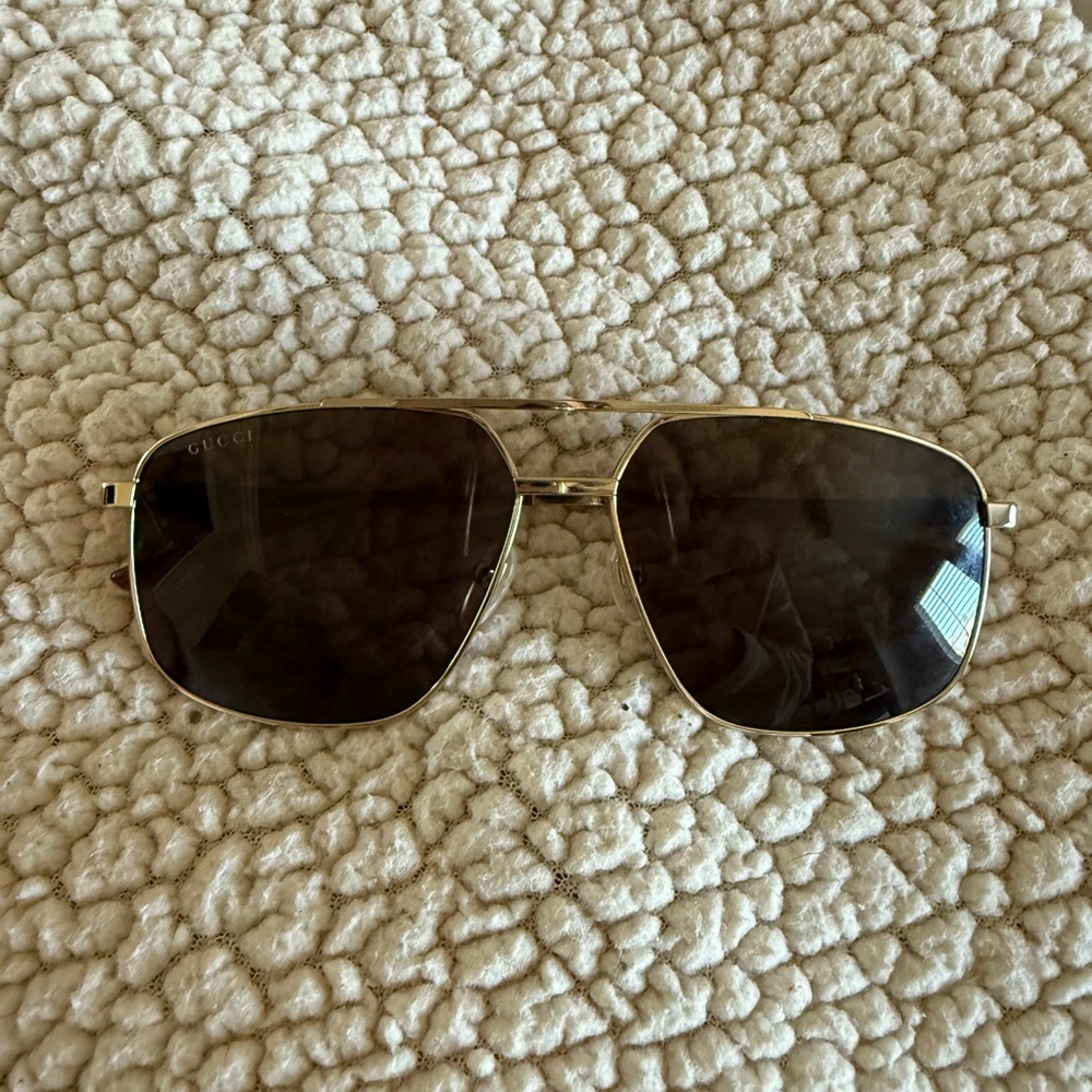 Gucci Gold Frame Sunglasses